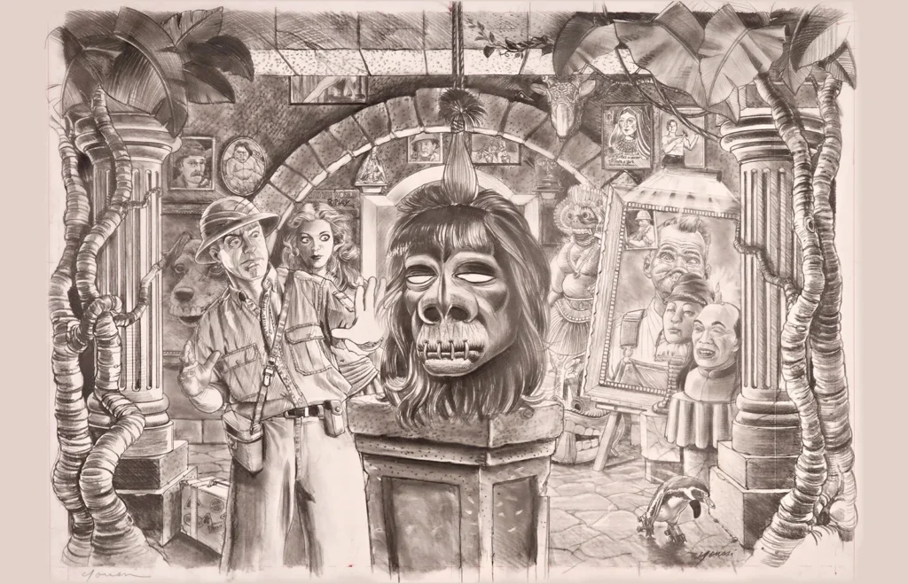 Ripley's Believe it or Not! Pinball Backglass Art