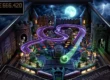 Mesa Castle no jogo 3-D Ultra Pinball: Creep Night, mostrando as rampas roxas e os flippers estilizados.